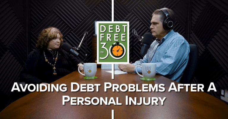 Avoiding Debt Problems After a Personal Injury